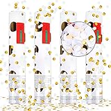 Konfettikanone*4, Taozoey Party-Popper 30 cm, Konfettikanone Hochzeit, 3-5m Effekthöhe,...
