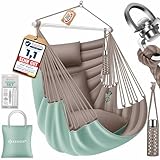 KESSER® Hängesessel Haiti 150kg Traglast, Hängestuhl 360° Drehung, Hängeschaukel Indoor-Outdoor...