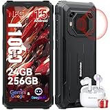 Blackview BV6200 Plus Outdoor Handy 11000mAh 24GB+256GB/2TB, Android 15 Outdoor Smartphone Ohne...