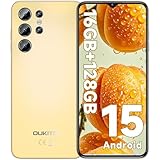 OUKITEL C1 Android 15 Smartphone Ohne Vertrag, 16GB+128GB /1TB Handy Günstig, 6.52' HD+ Handy Ohne...
