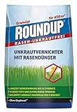 Roundup Rasen-Unkrautfrei Rasendünger, 2in1, Unkrautvernichter plus Dünger mit 100 Tage...