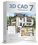 3D CAD 7 PRO - 2D und 3D Zeichenprogramm für Architekten - Hausplaner, Wohnungsplaner, technische...