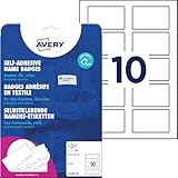 AVERY Zweckform L4785-20 Namensetiketten (200 Namensaufkleber, 80x50mm auf A4, selbstklebend,...