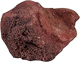 sera Rock Red Lava L 16 - 23 cm - Dunkelroter Lavastein mit poröser Oberfläche