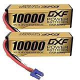 DXF 3S Lipo Akku 11,4V 10000mAh 150C Hardcase Batterie mit EC5 Stecker für RC Evader BX Auto Car...