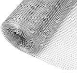 SXEVZOO Drahtgitter Feinmaschig Verzinkt - 10mm (2/5 Zoll) Schweißgitter 304 Edelstahl Maschendraht...