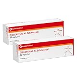 ALIUD PHARMA Diclofenac AL Schmerzgel 10 mg/g, Gel 2 x 150 g Doppelpack: Hilfe bei leichten bis...