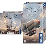 Kosmos Bundle aus Anno 1800 - Das Brettspiel + Erweiterung, Das Brettspiel zum beliebten PC-Spiel,...