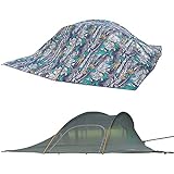ZHJFDJ ZIRUIGONG Outdoor-Camping-Hängemattenzelt, tragbares hängendes Bett, kann bis zu 651 Pfund,...