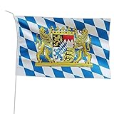 Marineo Gastlandflagge Bootsfahne Gastflagge Fahne Flagge für Boot oder Motorrad - 20 x 30cm,...