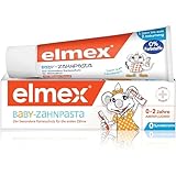 elmex Zahnpasta Baby 0-2 Jahre, 50ml – besonderer Kariesschutz für die ersten Zähne bei Babys...