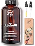 Bionoble Jojobaöl Bio 50ml - 100% Rein, Natürlich und Kaltgepresst - Gesicht, Körper, Haare,...