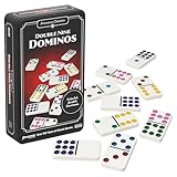 Goliath Double 9 Dominos - Klassisches Familien-Brettspiel für Kinder ab 5 Jahren - 55 nummerierte...