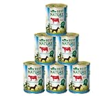 Dehner Best Nature Hundefutter Light, Rind mit Zucchini, 6 x 400 g (2.4 kg)