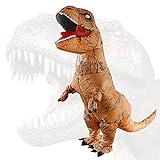 Geerypsy Dinosaurier Aufblasbares Kostüm für Erwachsene Lustiges T-Rex-Kostüm für Halloween...