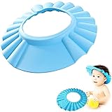 Baby Duschkappe Einstellbare Wasserdichte Safe Shampoo Schützen Weiche Hut Waschen Haar Schild für...