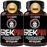 ZENICAPS EREKPRO Kapseln Original (2 x 60 Kapseln) | Für den aktiven Mann – mit Zink für den...