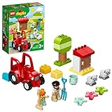 LEGO 10950 DUPLO Traktor und Tierpflege Spielzeug für Kleinkinder, Mädchen und Jungen ab 2 Jahren,...