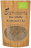 Bio Alfalfa Luzerne Keimsaat - Sprossensamen für die Zucht von Alfalfasprossen - der natürliche...