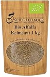 Bio Alfalfa Luzerne Keimsaat - Sprossensamen für die Zucht von Alfalfasprossen - der natürliche...