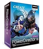 CyberLink PowerDirector 18 Ultimate | Professionelle Videobearbeitung | Lebenslange Lizenz | BOX |...