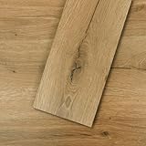 Mysflosy Vinylboden Selbstklebend, PVC Bodenbelag holzoptik wasserdicht, Eiche Europäische 15,24cm...