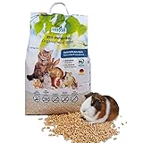 COSYPET Einstreu Pellets für Kaninchen, Hamster, Nager + Katzen [100% Bio + Natürlich] –...