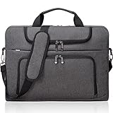 BERTASCHE Laptoptasche 17 Zoll - 17,3 Zoll Notebooktasche Schulter Tasche für Uni Arbeit Business