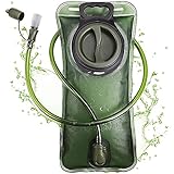 Swygoo 2L Premium Trinkblasen, BPA-freies Wasserblase für Rucksack, Militärische Trinksack mit...