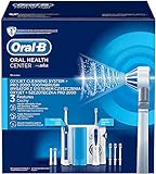 Oral-B Pro 2000 Elektrische Zahnbürste mit OxyJet Munddusche, 3 Aufsteckbürsten, 4 Ersatzdüsen,...