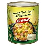 Erasco Kartoffeltopf mit Würstchen (1 x 800g), In rund 5 Minuten fertig – Mit Kartoffeln und...