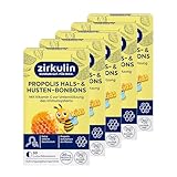 Zirkulin Propolis Hals- & Husten-Bonbons Kids (5x 30 Stk.) – 20mg Propolis pro Bonbon - mit...