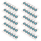 MAGICLULU Tragbare Feuchtigkeitsmesskarte 20 Stück Universelle Feuchtigkeitsmessung mit...