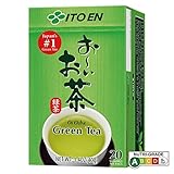 ITO EN Oi Ocha Green Tea – Ungesüßter grüner Tee aus Japan in Teebeuteln à 2 g (20 Stück pro...