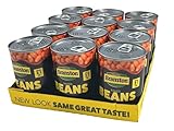 Branston Baked Beans Gebackene Bohnen in Tomatensoße 12X 410G– importiert von Shestore24