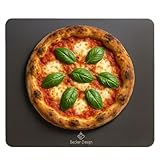 Becker Design® Backstahl 8mm für Backofen, Pizza, Brot & Grill (38 x 33cm) - Pizza-Stahl &...