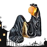 Gothic-Skulpturen, Dekoration für schwarze Kleider Halloween | Skulptur Gothic Deko Outdoor Party...