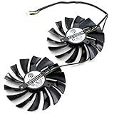 2 Pcs/lot PLD10010S12HH DC 12V 0.4A 4Pin Grafikkartenlüfter For MSI GTX960 GTX950 R9 380 R9...
