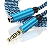 Klinke Verlängerung 1.8M Audio Aux Verlängerungskabel, Aux Kabel Kopfhörer Verlängerungskabel...