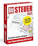 BILD Steuer 2023, Geld-zurück-Software für die Steuererklärung 2022, einfache Steuersoftware,...
