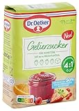 Dr. Oetker Gelierzucker Super 4:1 8er Pack, fertiger Gelierzucker, zum Selbermachen von Konfitüren,...