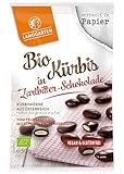 Landgarten | Vegane geröstete Kürbiskerne umhüllt von Zartbitterschokolade | 1er Pack (50g)