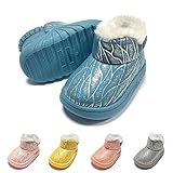 WOSO Baby Winterschuhe Kinder Jungen Mädchen Warm Schneestiefel Kleinkind Unisex Plüsch Booties,...