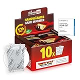 Thermopad Handwärmer | kuschlig weiches Wärmekissen | 12 Stunden wohltuende Wärme von 55°C |...