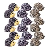 BESPORTBLE 30 Stück Miniatur Hedgehog Figuren Resin Tierornamente für Garten und Hausdekoration...