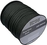 Savage Island 100m Spule Paracord 3mm für Camping Outdoor Basteln Gärtnern Survival Arrmy...