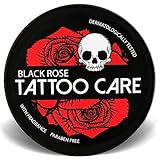 Makra Cosmetics - Tattoo Care Black Rose - Aftercare & Auffrischen Salbe – Creme für neue &...