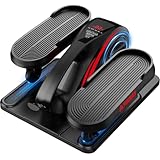FOUSAE Untertisch Ellipsentrainer für Zuhause, 2 in 1 Elektrischer Crosstrainer mit 15...