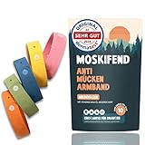 Mückenschutz Armband - Moskito Insektenschutz (Urlaub must haves - camping gadgets,reise gadgets)...