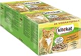 Kitekat Katzenfutter Nassfutter Landpicknick in Sauce, 48 Portionsbeutel (2 x 24 x 100g)